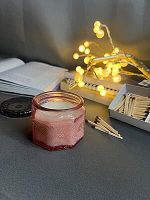 Lavender Vanilla Scented Candle